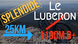 VTT  Luberon  Cucuron  Mourre nègre  Vaucluse  vue incroyable 😱😍 [upl. by Ayana401]