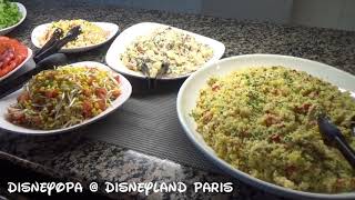 Disneyland Paris Kyriad Hotel Restaurant Le Marche Gourmand DisneyOpa [upl. by Etteuqram]