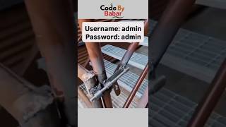 Default Username and Password youtube youtubeshorts ytshorts comedy funny coding memes [upl. by Inalej]