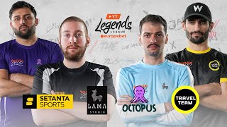 Setanta Sports vs Lama Studio  Octopus vs Travel Team  Youtube League  ჯგუფური ეტაპი [upl. by Maillw161]