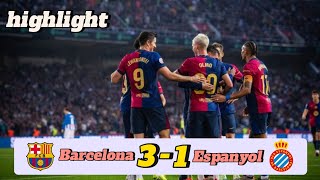 Barcelona vs Espanyol 2024  Highlight  la liga [upl. by Ymeraj945]