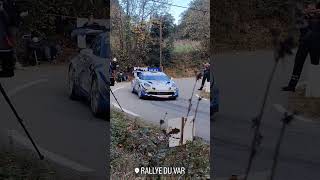 Alpine Launch befor CRASH  🇫🇷 Rallye du Var 2024 [upl. by Dnumde]