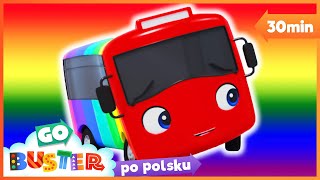 Kolorowy autobus  Autobus Buster  Piosenki dla dzieci po polsku  Go Buster [upl. by Edva]