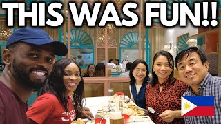 Fun Lunch with Filipino Friends  Capitol Commons  ORTIGAS  Philippines Vlog [upl. by Duane]