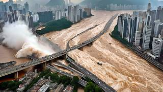 A flood that was the last thing hundreds of people saw Lets pray for China [upl. by Rats256]