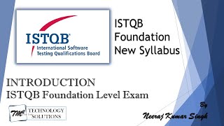 ISTQB Foundation Level  Introduction to ISTQB Certifications  ISTQB Foundation Exam Structure [upl. by Adnyl]