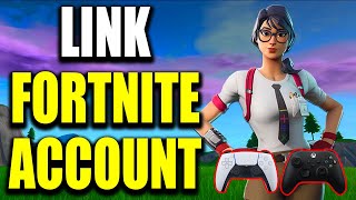 How to Link Fortnite Account on PS5 amp Xbox Series XS  Easy Guide [upl. by Aivirt]