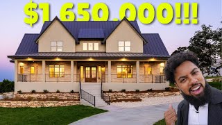 MASSIVE Brand New Luxury Home in San Antonios BEST Neighborhood [upl. by Ydoc]