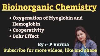 L3 Bioinorganic Chemistry By Pankaj Verma [upl. by Lleinad]