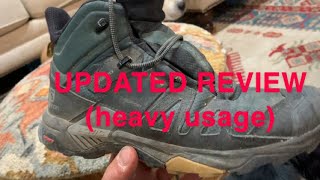 Salomon X Ultra 4 GTX UPDATED REVIEW 2 month 450 mile review [upl. by Eidnyl782]