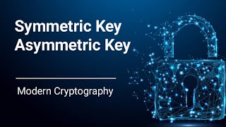 Symmetric key cryptography and Asymmetric key Cryptography in Hindi Urdu Full explained [upl. by Aranaj621]