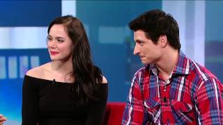 Tessa Virtue And Scott Moir INTERVIEW [upl. by Rammaj868]