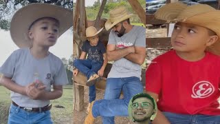 MELHORES VIDEOS DO FAEL E AMENDOIM O MINI AGROBOY  SÓ RISADA REACT 15 [upl. by Norrek]