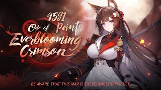 Ode of Everblooming Crimson EX Stage Hard Mode  4591 Points  Azur Lane [upl. by Ermentrude]