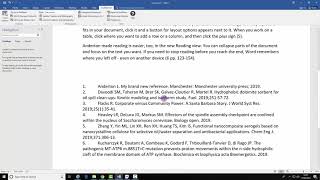 Changing the referencing style of a document using EndNote desktoponline [upl. by Trix]