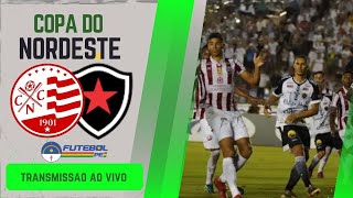 NAUTICO X BOTAFOGO PB AO VIVO DIRETO DOS AFLITOS COPA DO NORDESTE 2024 [upl. by Akcirderf]