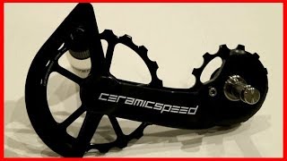 Ceramicspeed Oversized Pulley Wheels for Shimano R9100 and R8000 [upl. by Ilbert269]