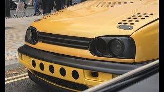 The 700 BHP YELLOW MK3 GOLF AWD VR TURBO [upl. by Youngman]