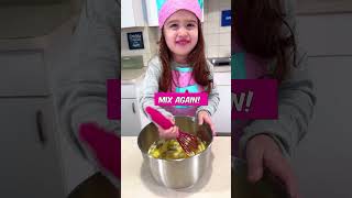 🍞CHOCOLATE CHIP BANANA BREAD BY CHEF LIS  FOOD VIDEOS FOR KIDS AND ADULTS  FUNNY TODDLER [upl. by Sinegra]