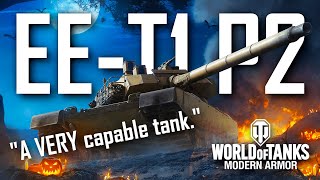 Engesa EE T1 Osório P2  Tank Review  World of Tanks Modern Armor [upl. by Swarts]