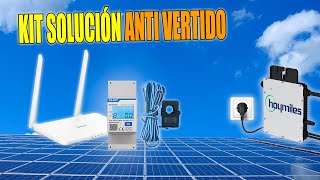 Kit Vertido Cero Hoymiles HMS Solución Anti Vertido para Energía Solar Eficiente [upl. by Siravat]