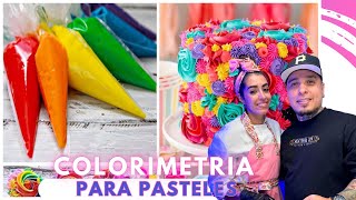 ¡Aprende Colorimetría para Tinturar Cremas en Pastelería con un Tatuador [upl. by Ainaled]