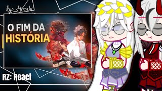 Re zero React a SCP073 vs SCP076  Reencontro de CAIM e ABEL  VQ  RZ  Subaru as SCP073 [upl. by Naillil]