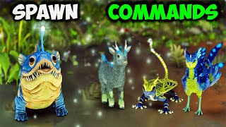 ALL Light Pet ARK Spawn Commands  SUMMON a Bulbdog Shinehorn Featherlight in Ascended [upl. by Drarig]