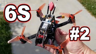 6S Micro Drone Test 2  EMAX Avan Mini Prop 🏁 [upl. by Anecusa773]