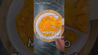 Mango Cheese Cake No Bake No Cream Cheese Shorts [upl. by Ajuna]