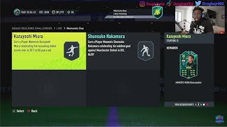 FIFA 22 Moments Duo Players Moments Nakamura SBC amp Players Moments Miura SBC  Drogbajr [upl. by Mccutcheon883]