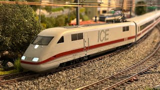 Modelleisenbahn H0  Tutorial Motorumbau und Digitalisierung Fleischmann ICE 1 [upl. by Vashtia]