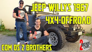 JEEP WILLYS 6CC 4X4 COM OS 2 BROTHERS [upl. by Odnavres302]