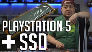 Playstation 5 libera las primeras pruebas para expandir SSD [upl. by Haidabez892]