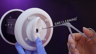 ASMR Realistic Ear Cleaning  Pulling Out No Talking [upl. by Eade]