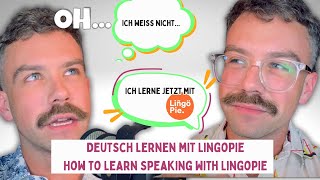 Schnelles Deutsch sprechen mit Lingopie  Wichtige Tipps [upl. by Etiam865]