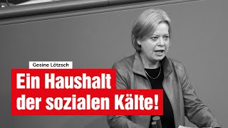 Ein Haushalt der sozialen Kälte [upl. by Lody]