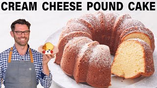 The BEST Cream Cheese Pound Cake [upl. by Wasson]