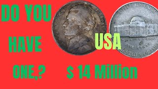 TOP 7 MOST EXPENSIVE USA JEFFERSON NICKELS WORTH A LOT OF MONEY [upl. by Rebane536]