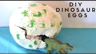 DIY Dinosaur Eggs [upl. by Hootman]