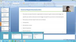 39  ABAP Programming  Classical Report Events  Introduction Part1 [upl. by Ahsead]