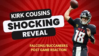 Atlanta Falcons Vs Tampa Bay Buccaneers Reaction Kirk Cousins Reveals Secret And Buccs Sweep [upl. by Veejar]