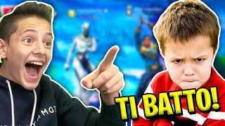 ENTRA con la SKIN più RARA di FORTNITE e MI SFIDA MA POI 😮 Fortnite ITA Provini [upl. by Tenahs]