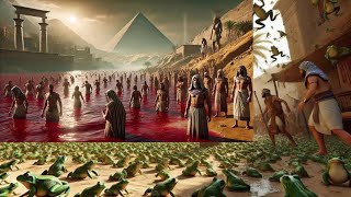 Bible Story Time  The Ten Plagues of Egypt  Blood and Frogs Part 1 [upl. by Bunting]