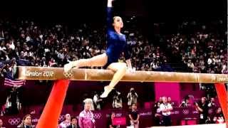 Aliya Mustafina amp Viktoria Komova  AA London 2012 [upl. by Teresa997]