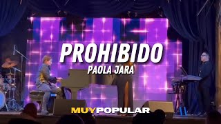 Paola Jara canta “prohibido” en colaboración con Arthur Hanlon en New York [upl. by Tilagram]