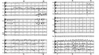 Sicong Ma Symphony No1 in EFlat Major ScoreVideo [upl. by Boylan546]