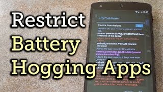 Find Out Which Apps Are Draining Your Battery amp Stop Them  Android HowTo [upl. by Anikehs]