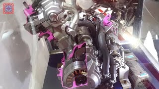 REAL ENGINE of Honda CBR500R CBR 500R in close view A near view of engine of motorcycle CBR500 [upl. by Ecreip]