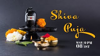 Shiva Puja  Amritapuri Ashram Live  March 8th  9pm IST [upl. by Aicetal]